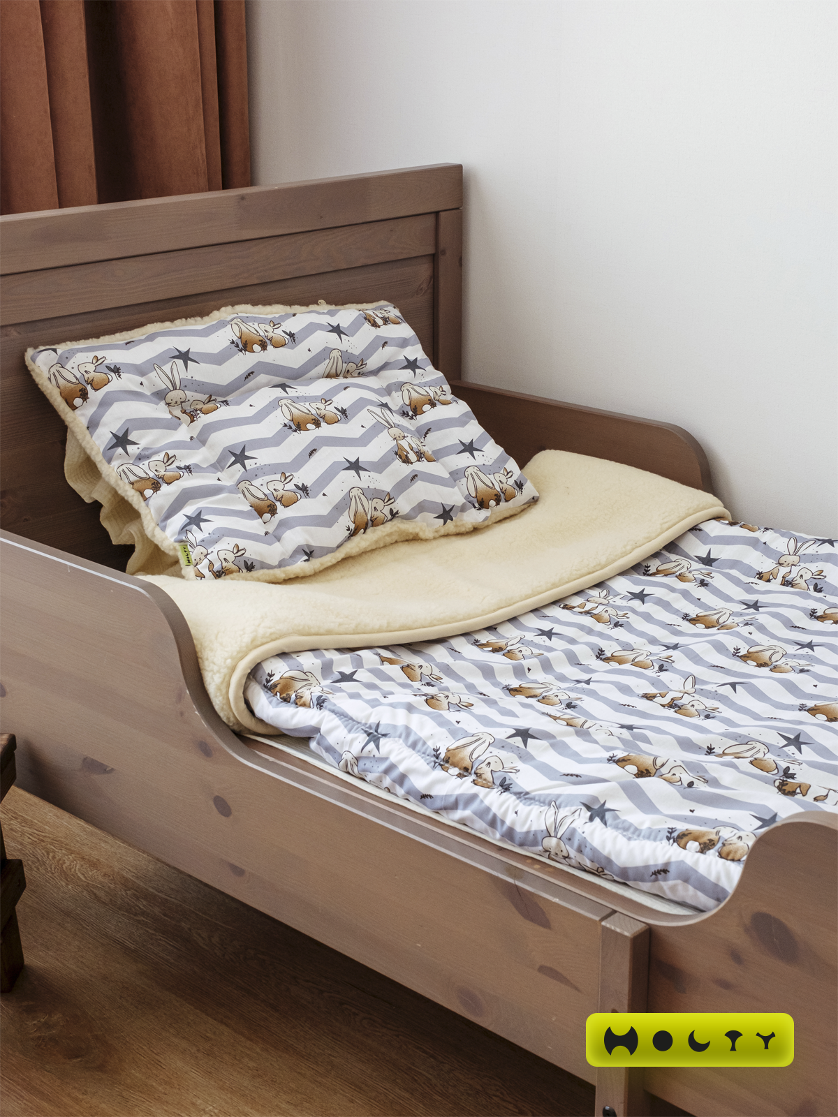 Одеяло HOLTY Фантазия 110 x 140 см шерсть - фото 10