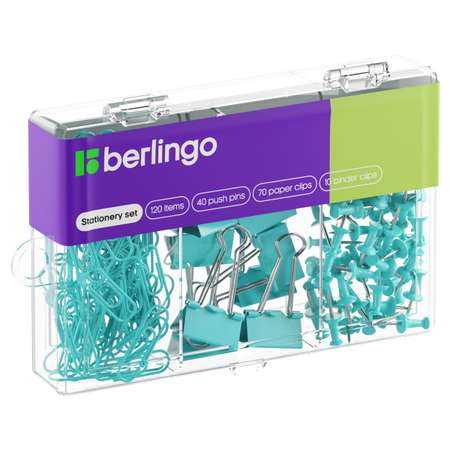 Скрепки BERLINGO 120 шт.