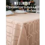Скатерть Wellness Фетина сатен 150 x 300 см