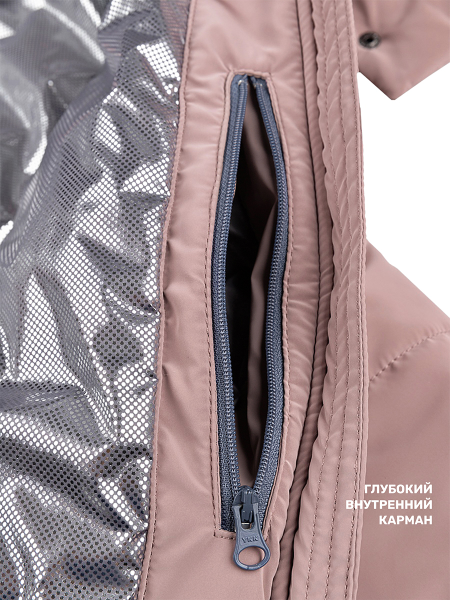 Куртка и брюки NIKASTYLE 7з8424 какао - фото 16