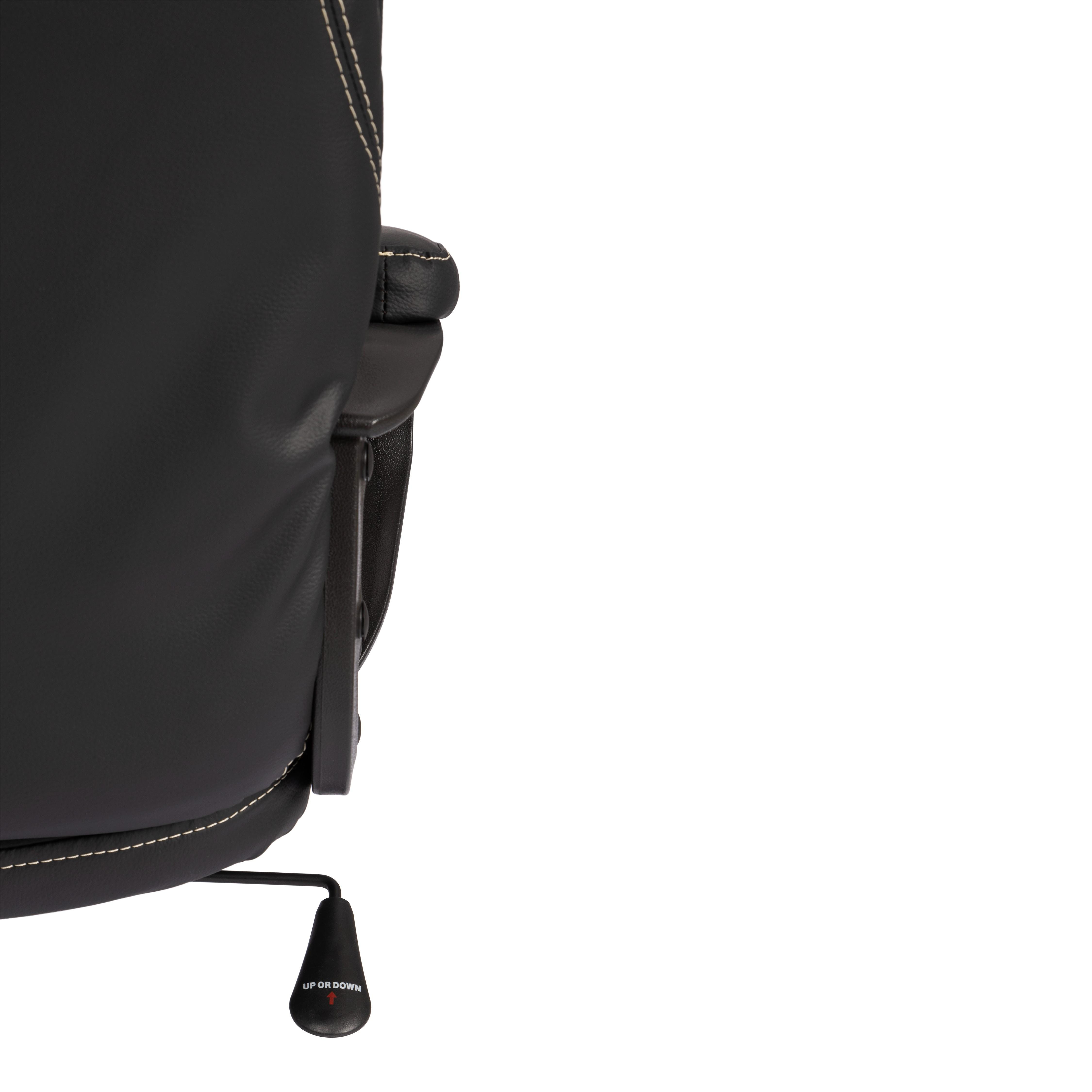 Компьютерное кресло TETCHAIR Комфорт Люкс кож/зам черный - фото 16