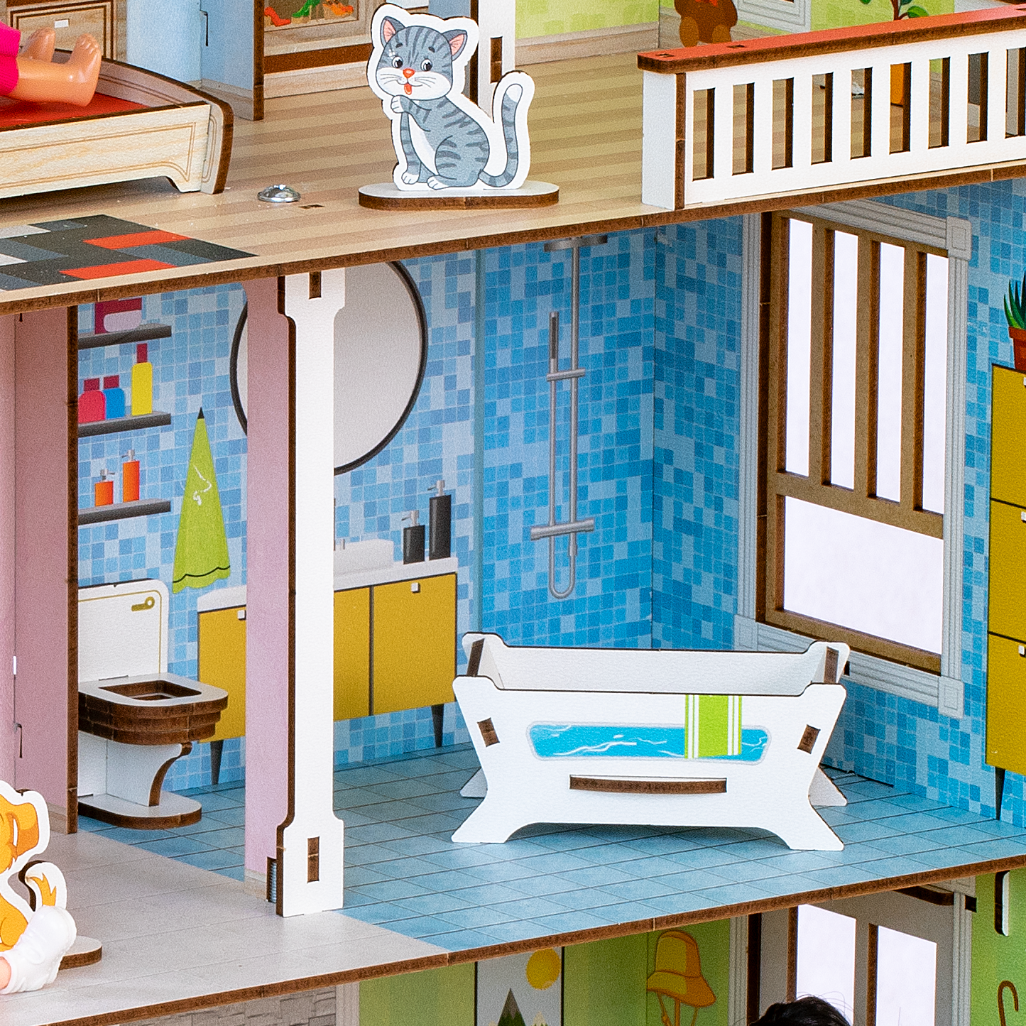 Домик для кукол M-WOOD 3030 - фото 12