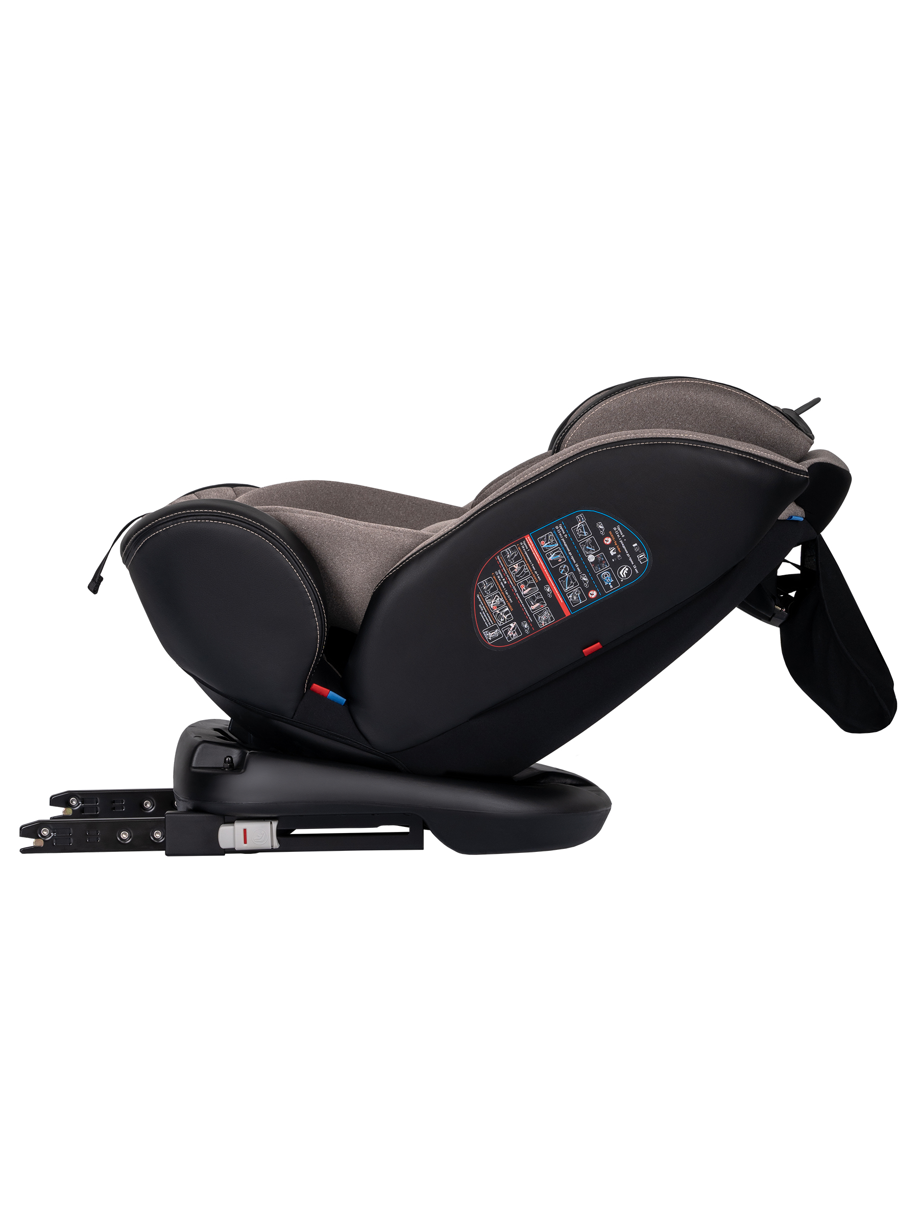Автокресло Indigo Aero, бежевый Isofix 0+/1/2/3 (0-36 кг) - фото 8