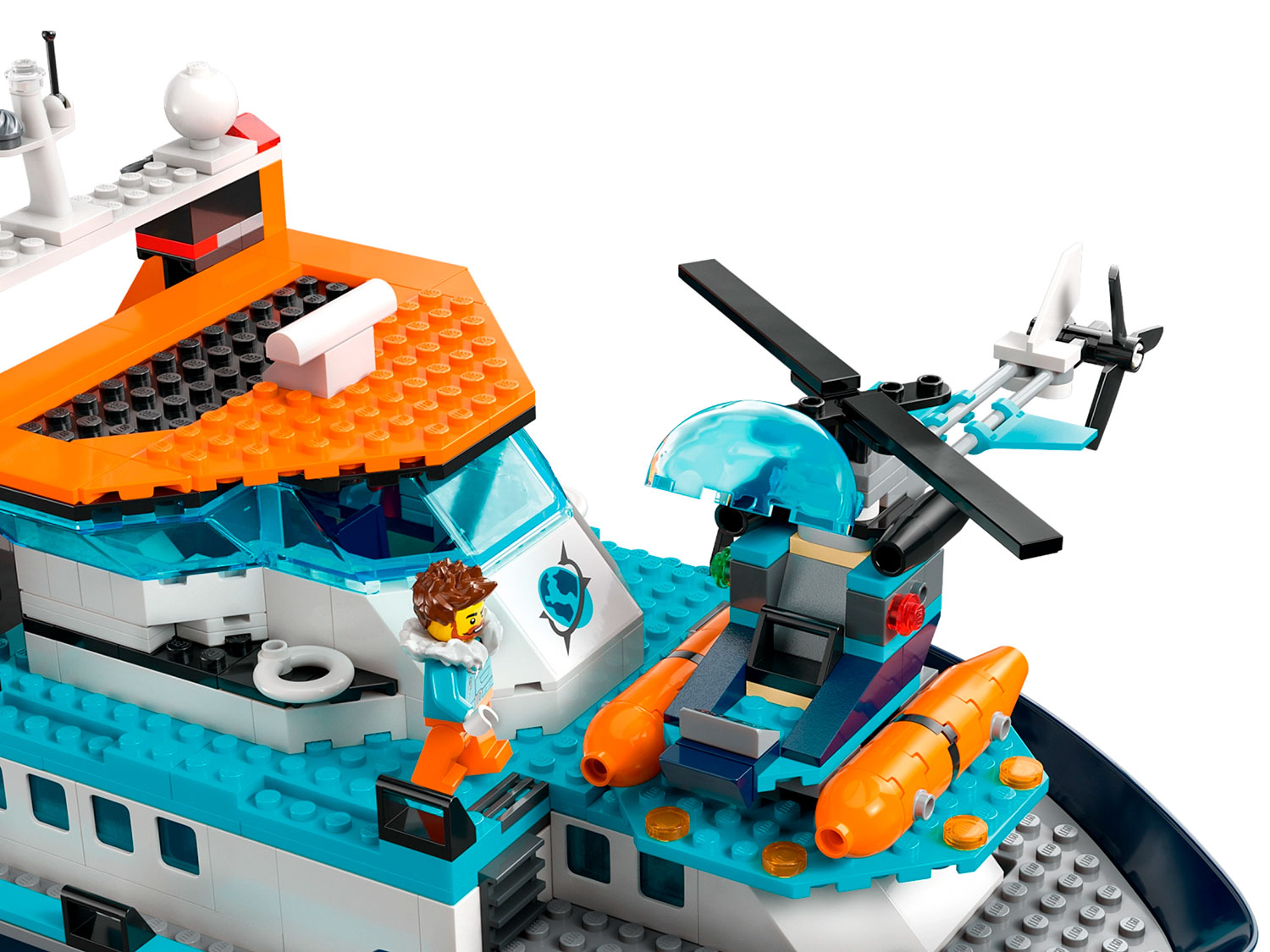 Конструктор LEGO City Исследователь Арктики блочный - фото 9