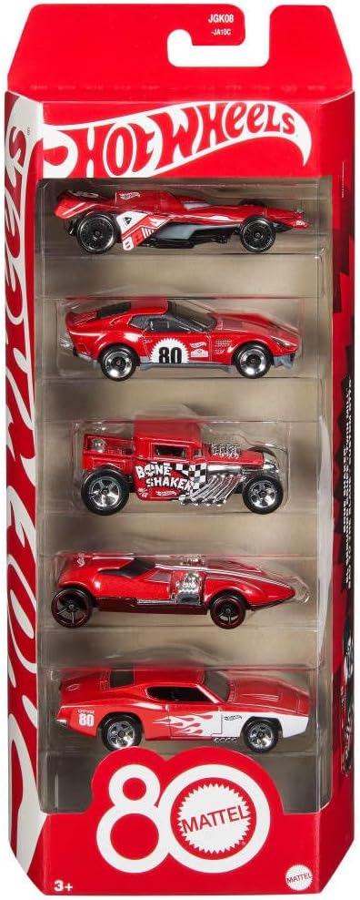 Автомобиль Hot Wheels 80-летие Mattel 1:64 JGK08 - фото 1