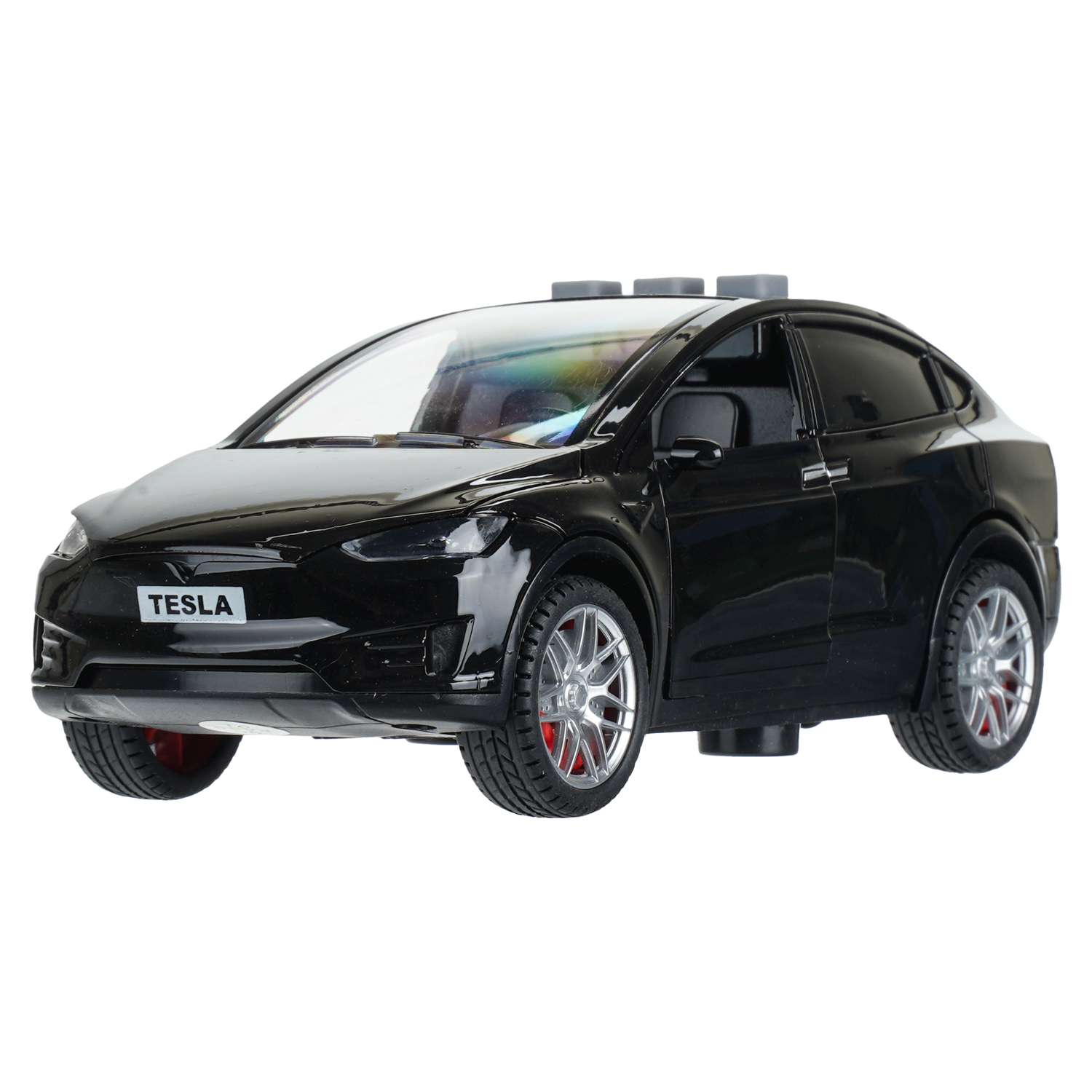 Изображение товара Детская пластиковая модель Tesla Huada Toys с эффектами и открывающимися дверями