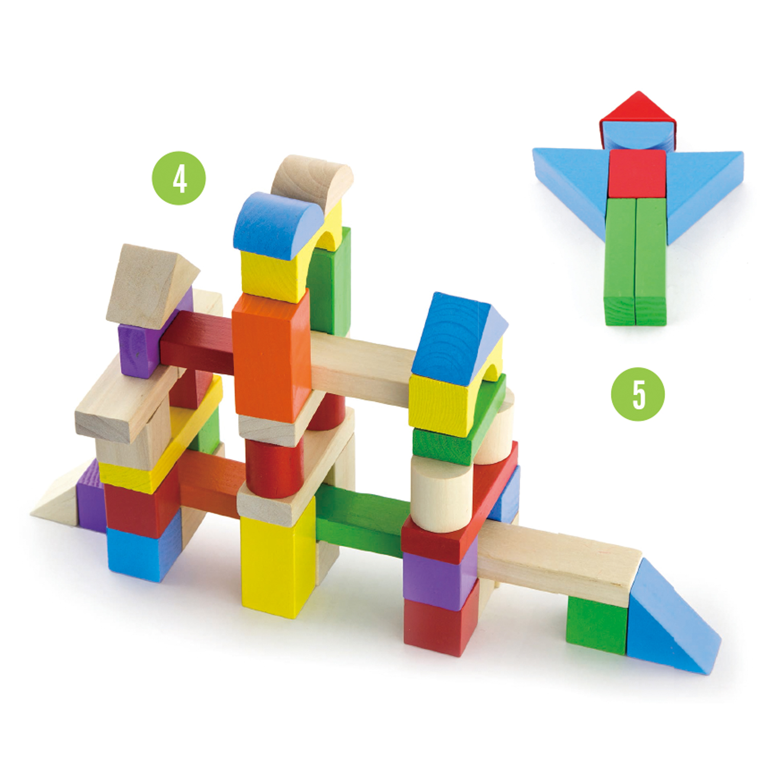 Игрушка New Classic Toys кубики - фото 9