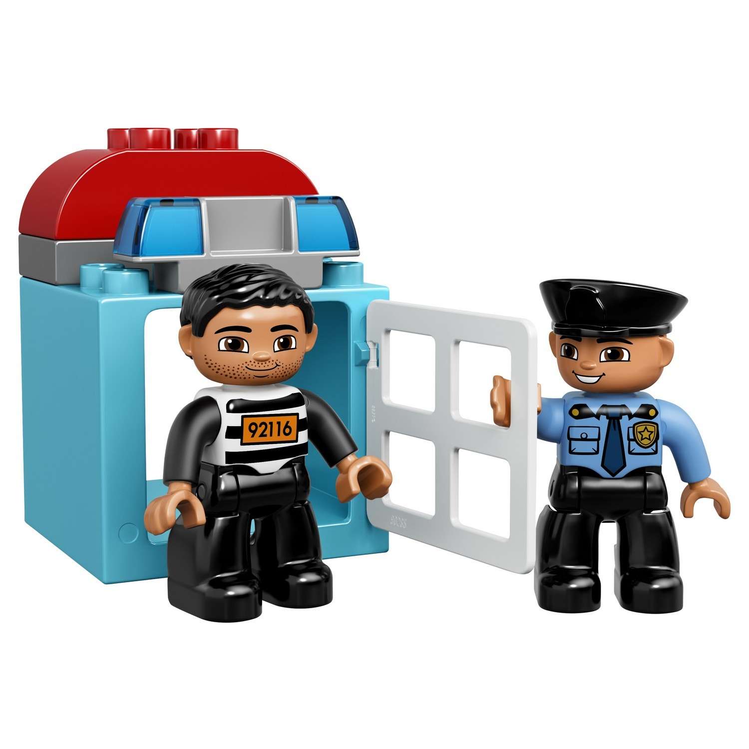 Конструктор LEGO DUPLO Полицейский патруль блочный - фото 7