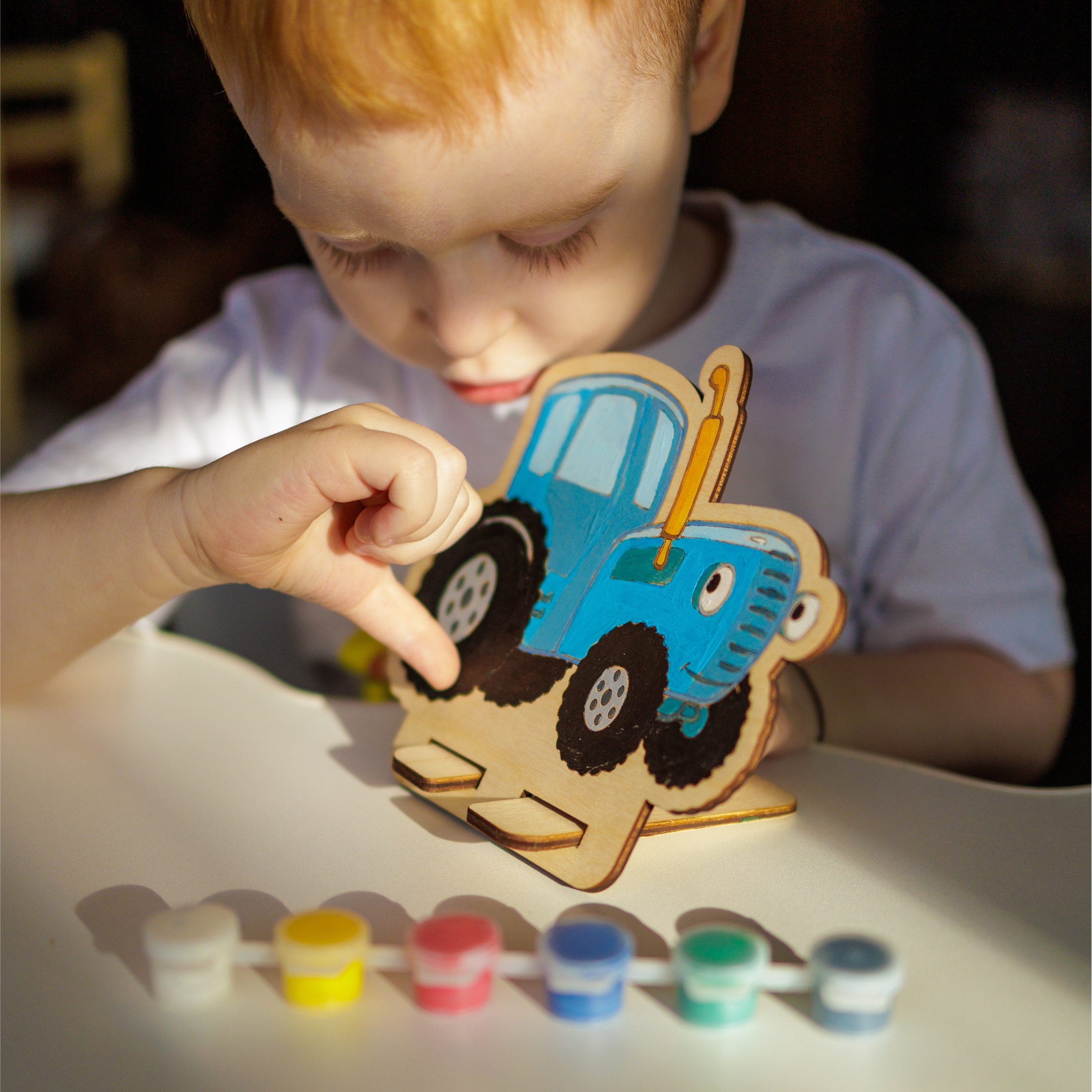 Набор для творчества Синий трактор - фото 2