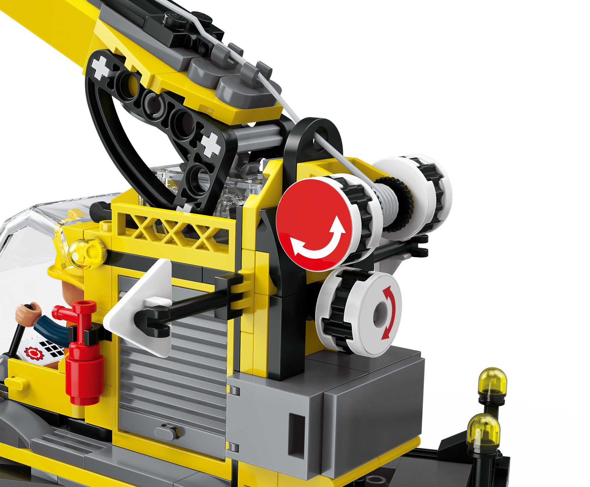 Конструктор QMAN Строительство поезда 1941 дет. - фото 8