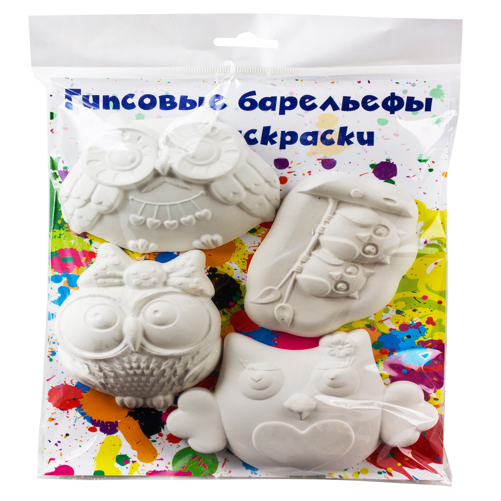 Набор для творчества Дом ремёсел Совята роспись красками - фото 2