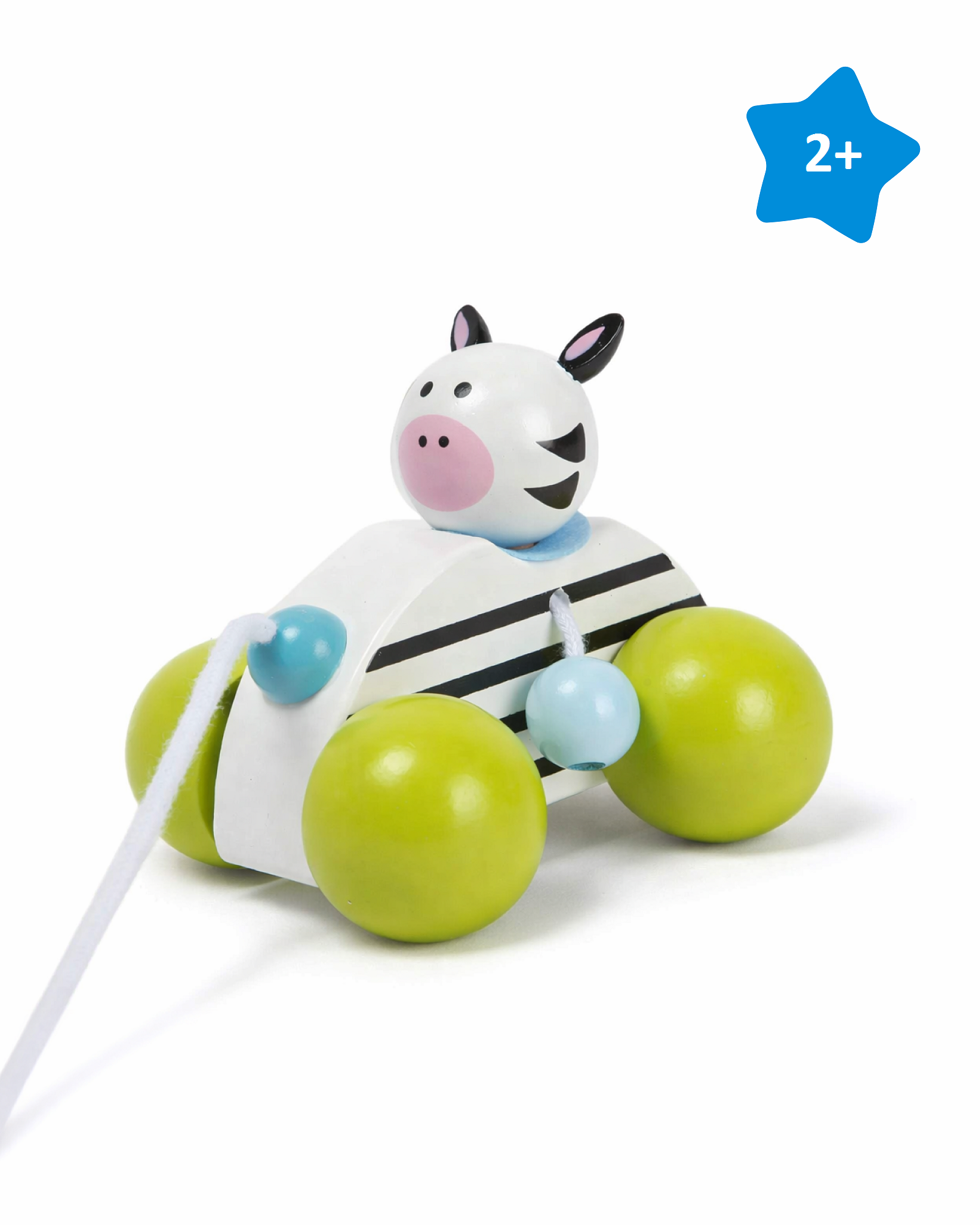 Игрушка BabyGo каталка Зебра - фото 1