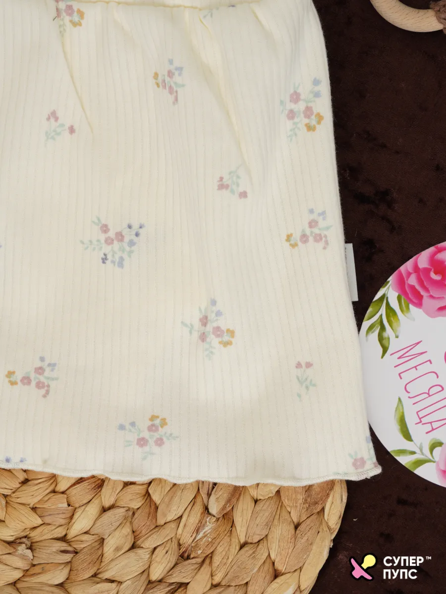 Боди-платье Супер Пупс бд/платье/2крыл/цветыпатруль - фото 9