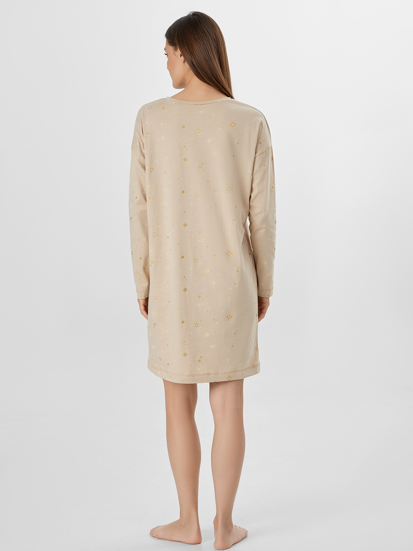 Сорочка ночная Mark Formelle (Марк Формэль) 572362/звезды на песочном - фото 2