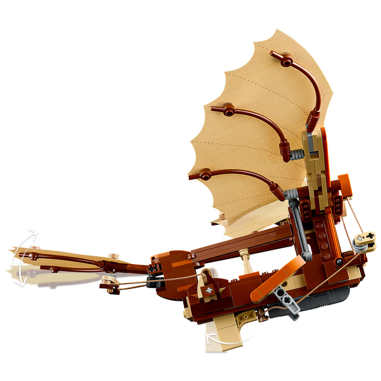 Конструктор LEGO Icons Летающая машина Да Винчи блочный - фото 5