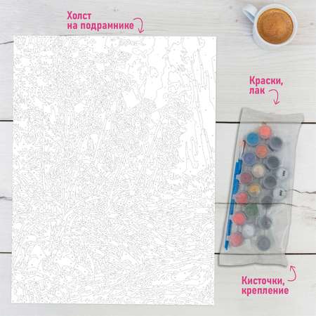 Картина по номерам Attivio Колокольчики
