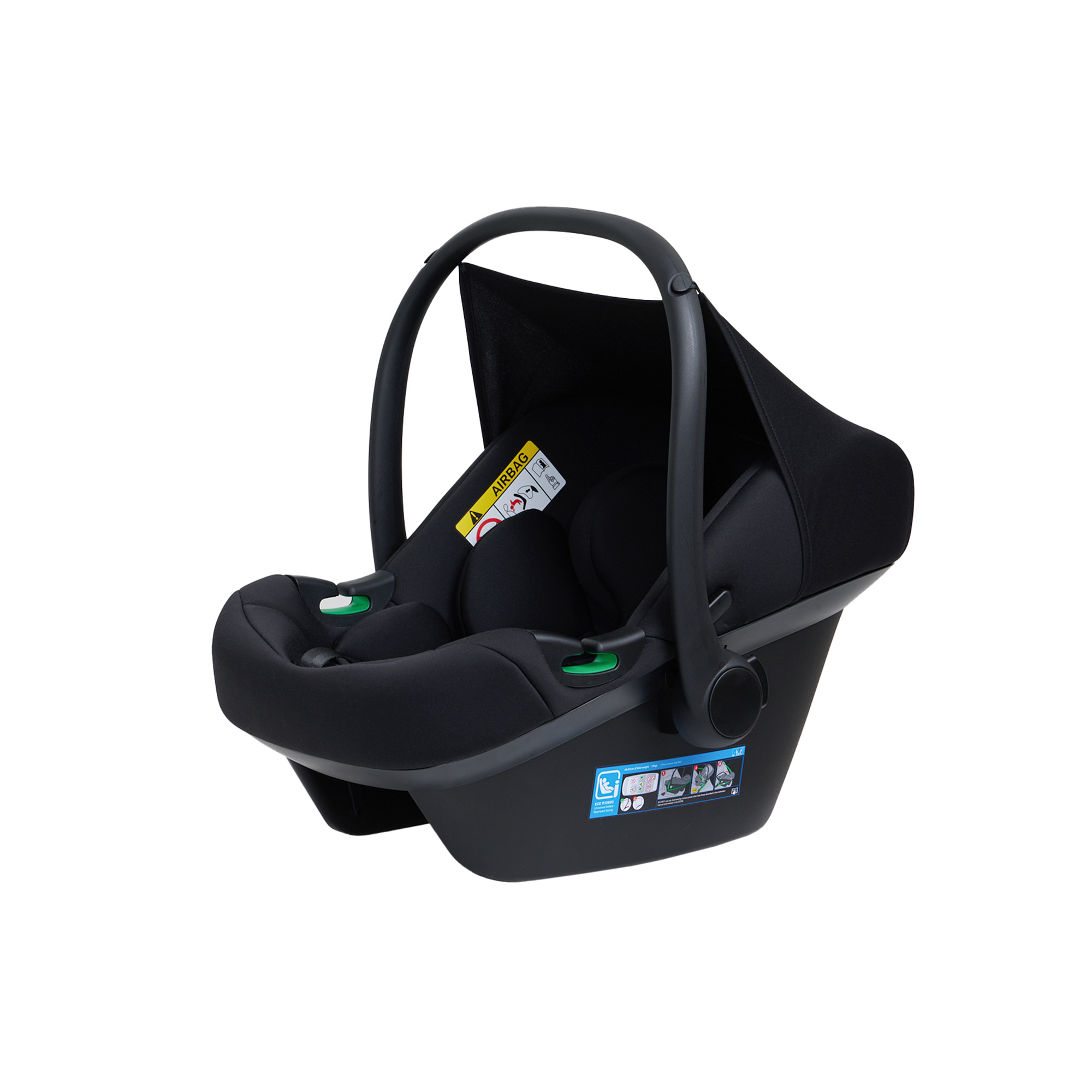 Коляска 3в1 Sweet Baby Elegante Chrome Black черный - фото 75