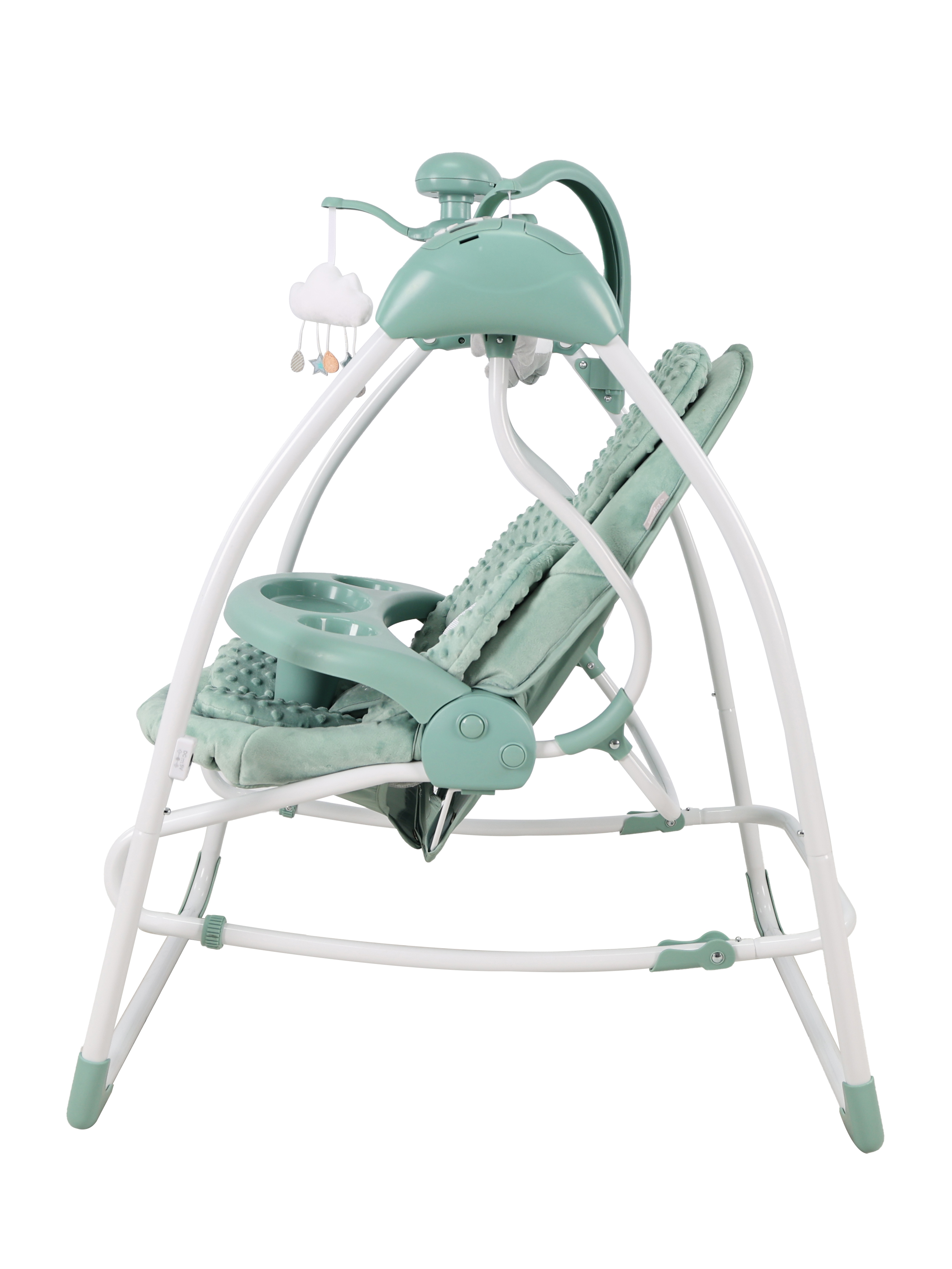 Качели Indigo Fresh зеленый-серый - фото 3