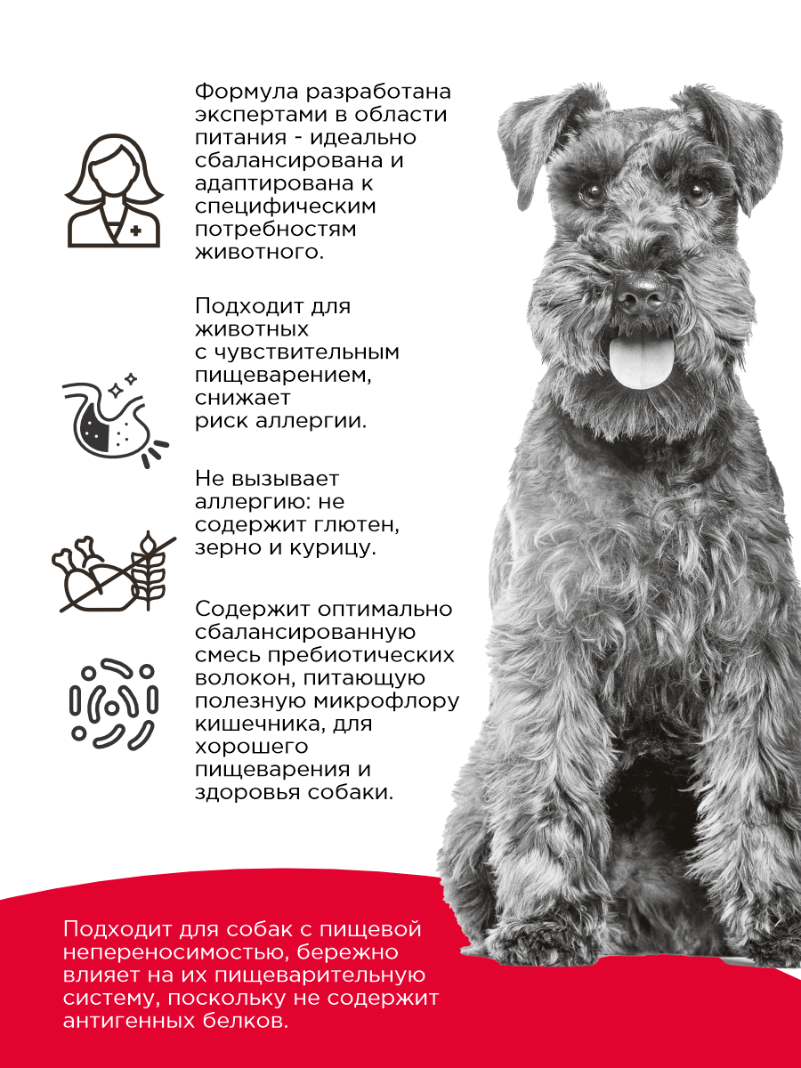 Корм сухой 1st Choice Grain Free гипоаллергенный для собак на утке 4.5кг - фото 2