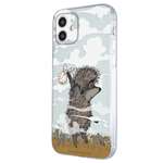 Силиконовый чехол Mcover для смартфона Apple iPhone 12 Союзмультфильм Ежик в тумане и дымка