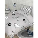 Комплект постельного белья BRAVO kids dreams Мадагаскар простыня на резинке полутораспальный 3 предм.