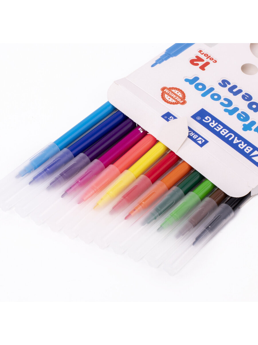 Фломастеры Brauberg 12 шт. - фото 11