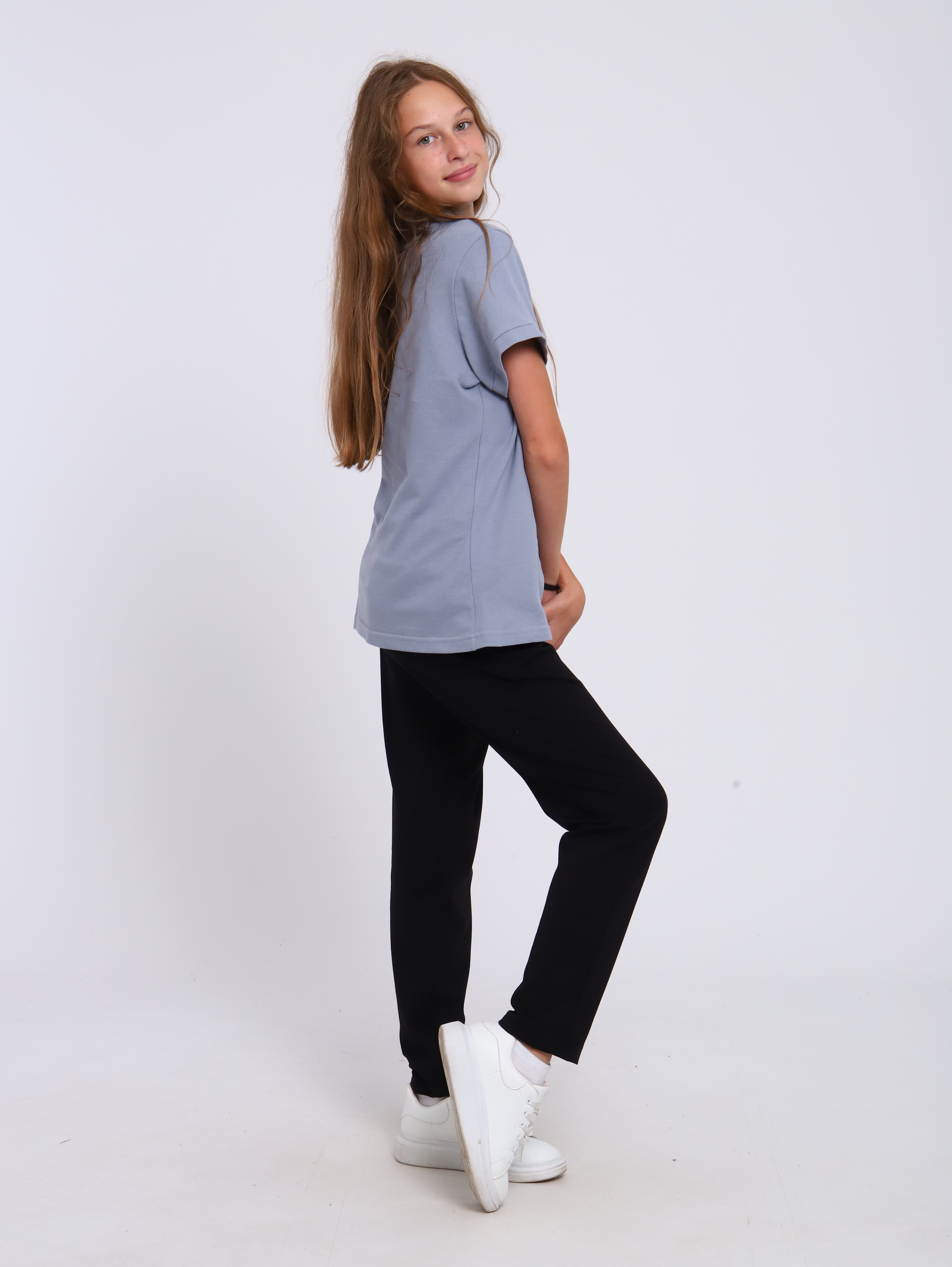 Поло ЛАДОШКИ Рубашка Михаил серый - фото 11