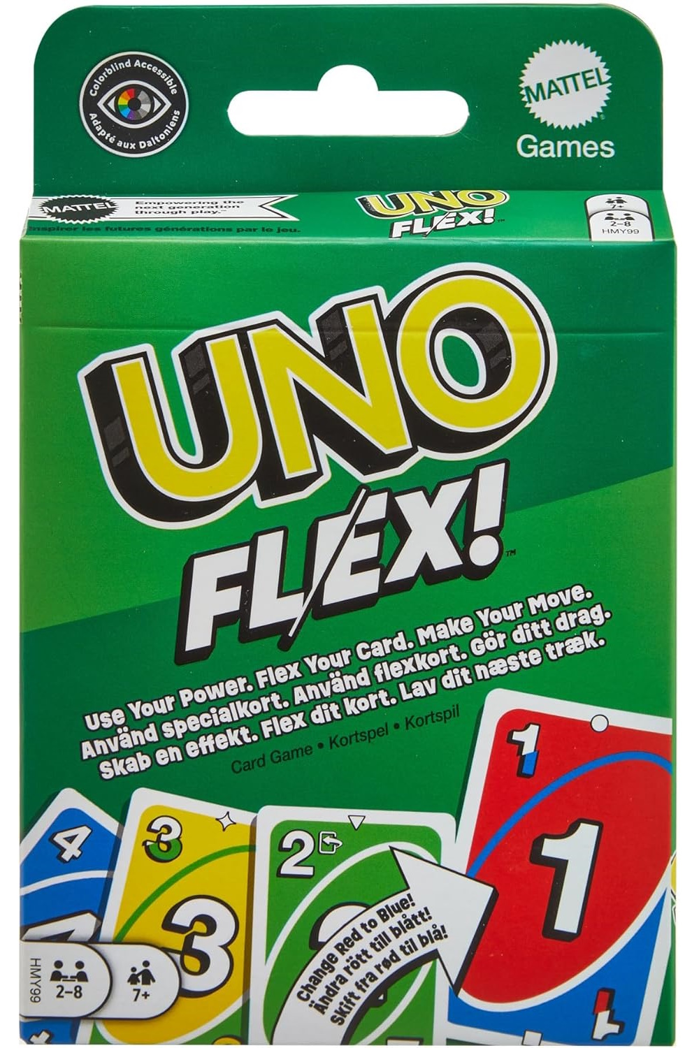 Настольная игра Arnetta Mattel Uno Flex - фото 1