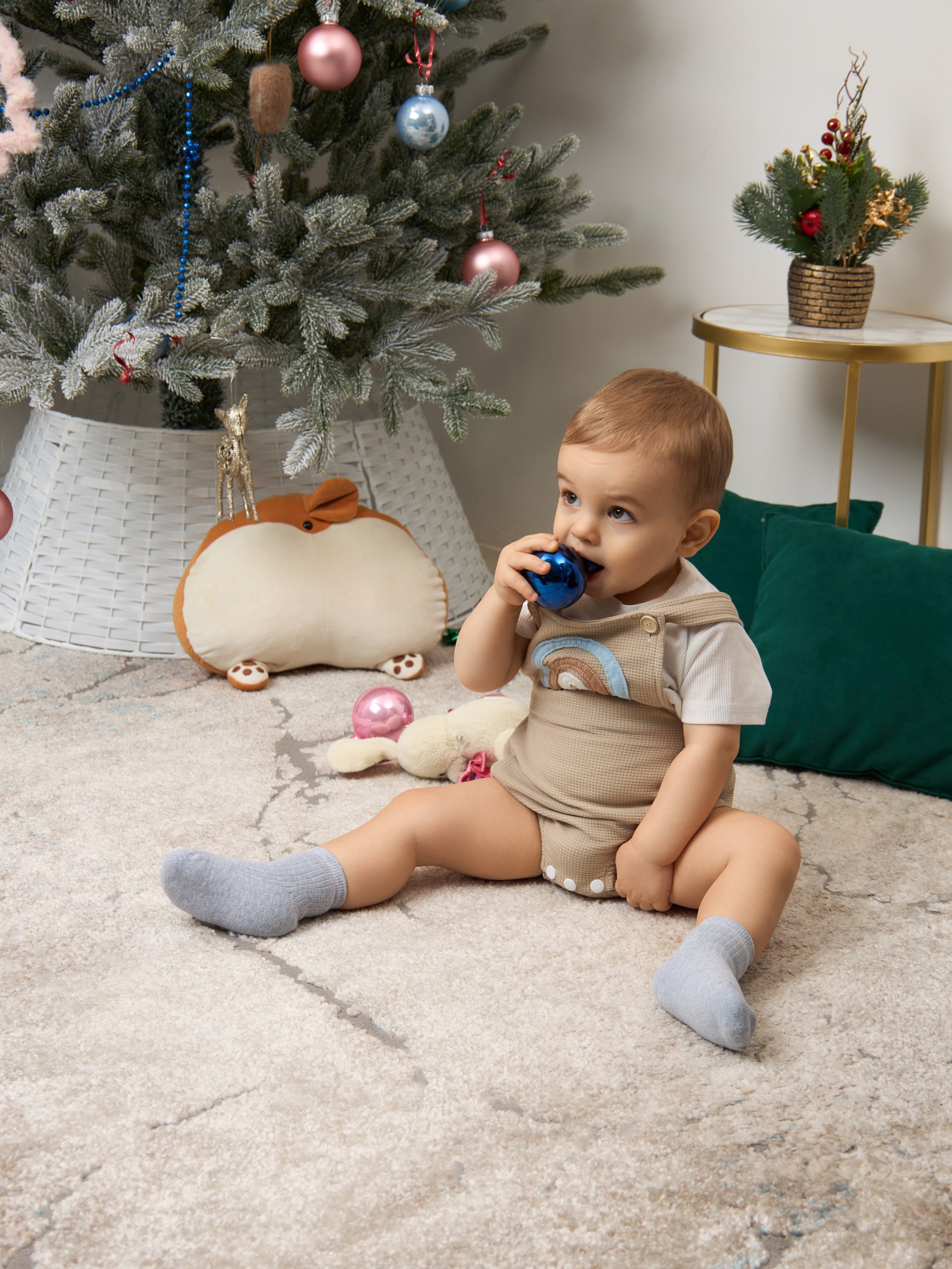 Носки 3 пары ALEX YVN BT-1650-3-сер.син.зел. - фото 8