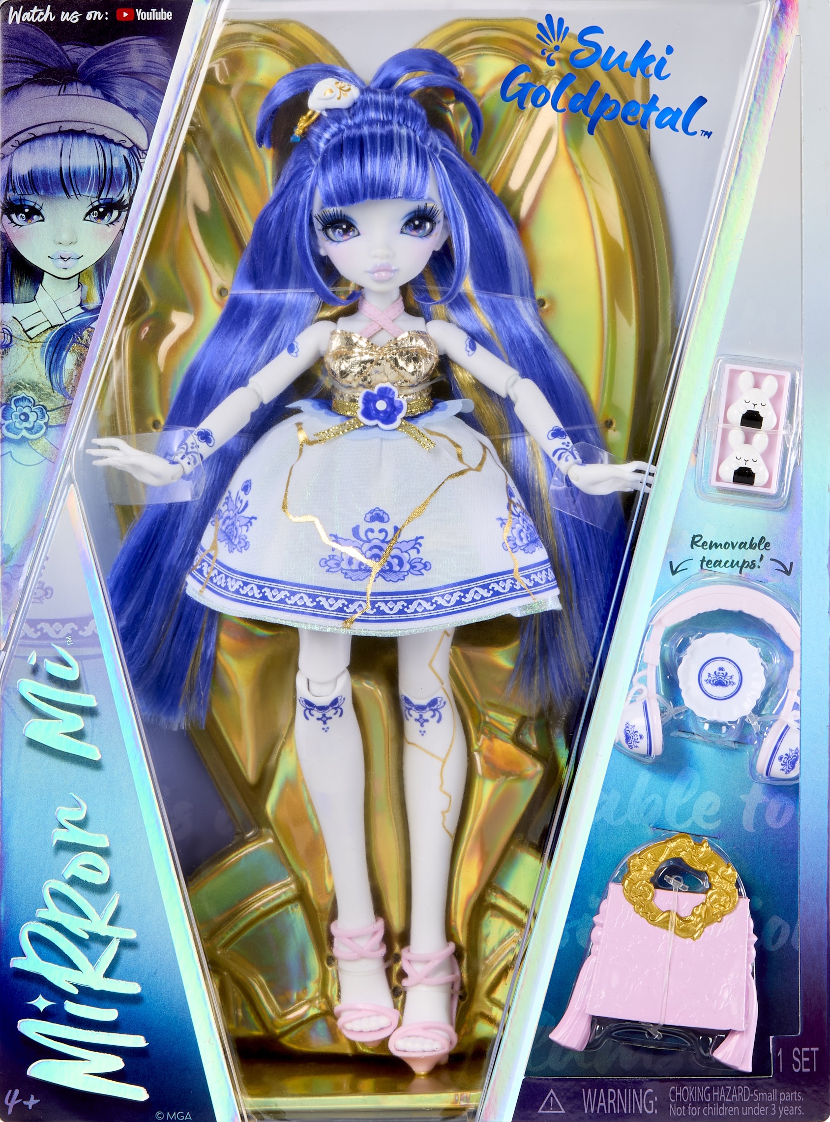 Кукла модельная MirrorMi Suki Goldpetal 255253 - фото 8