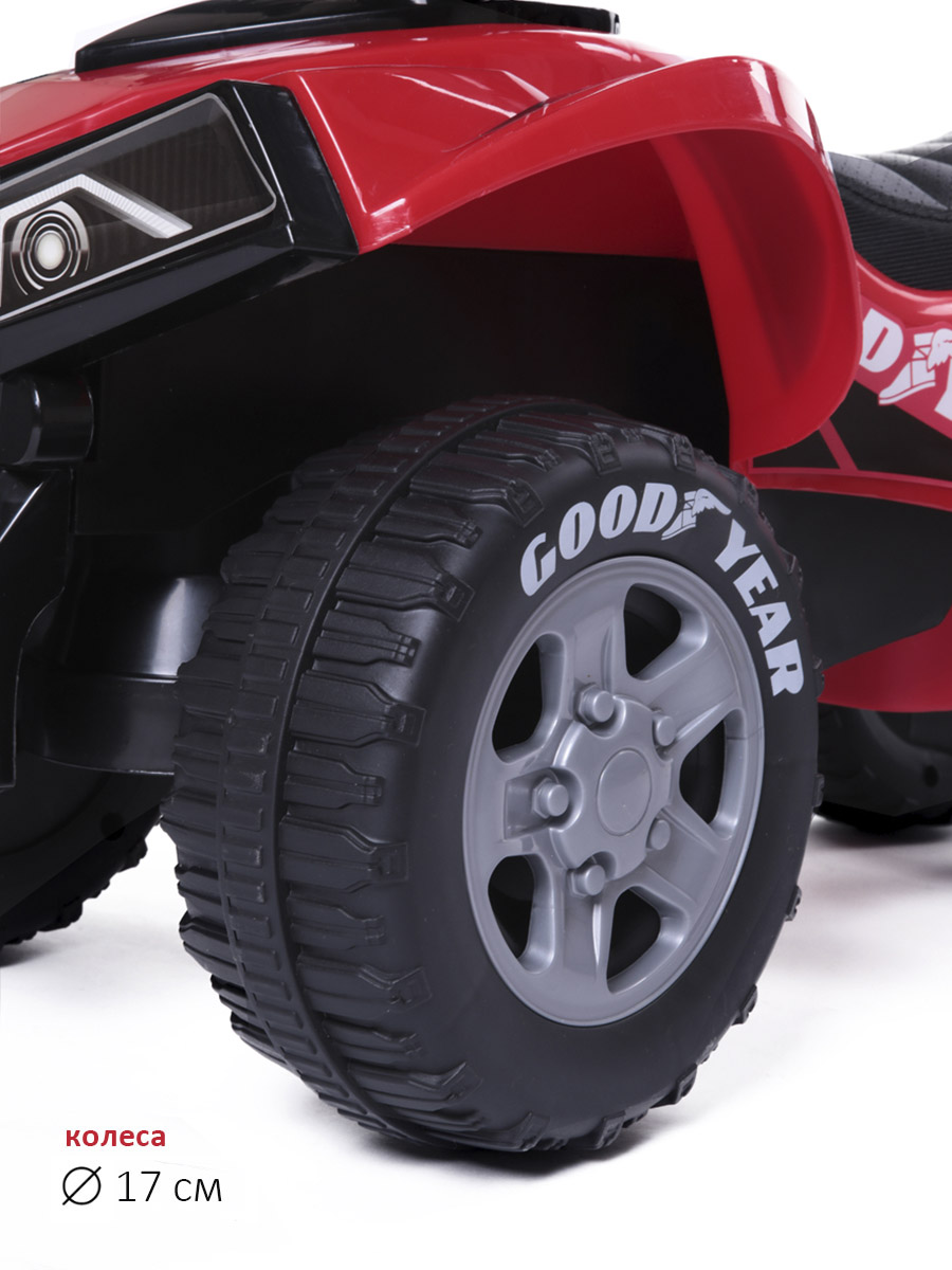 Пушкар BabyCare Super ATV красный - фото 8