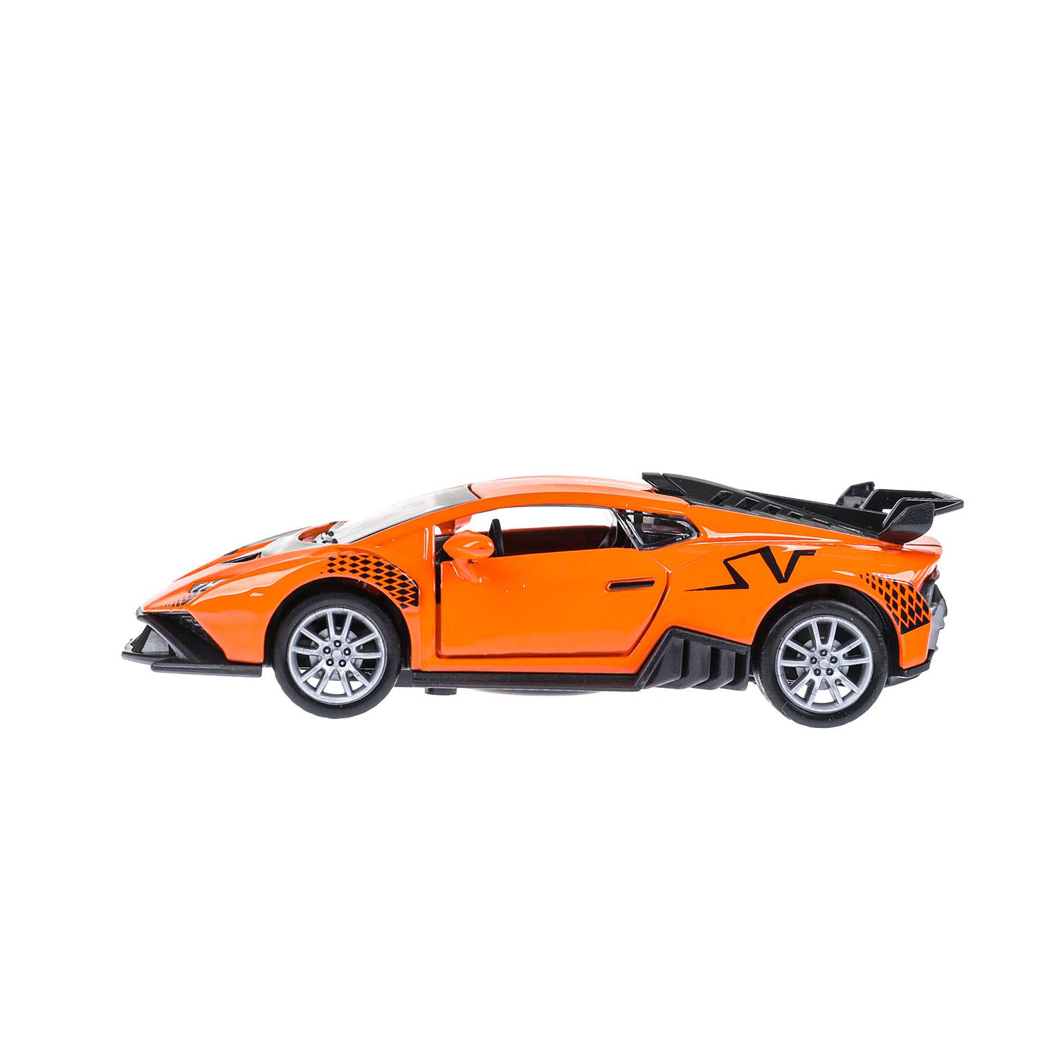 Автомобиль Технопарк Lamborghini Спорткар оранжевый 380342 - фото 6