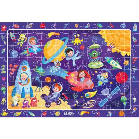 Пазл El BascoKids В Космосе классический