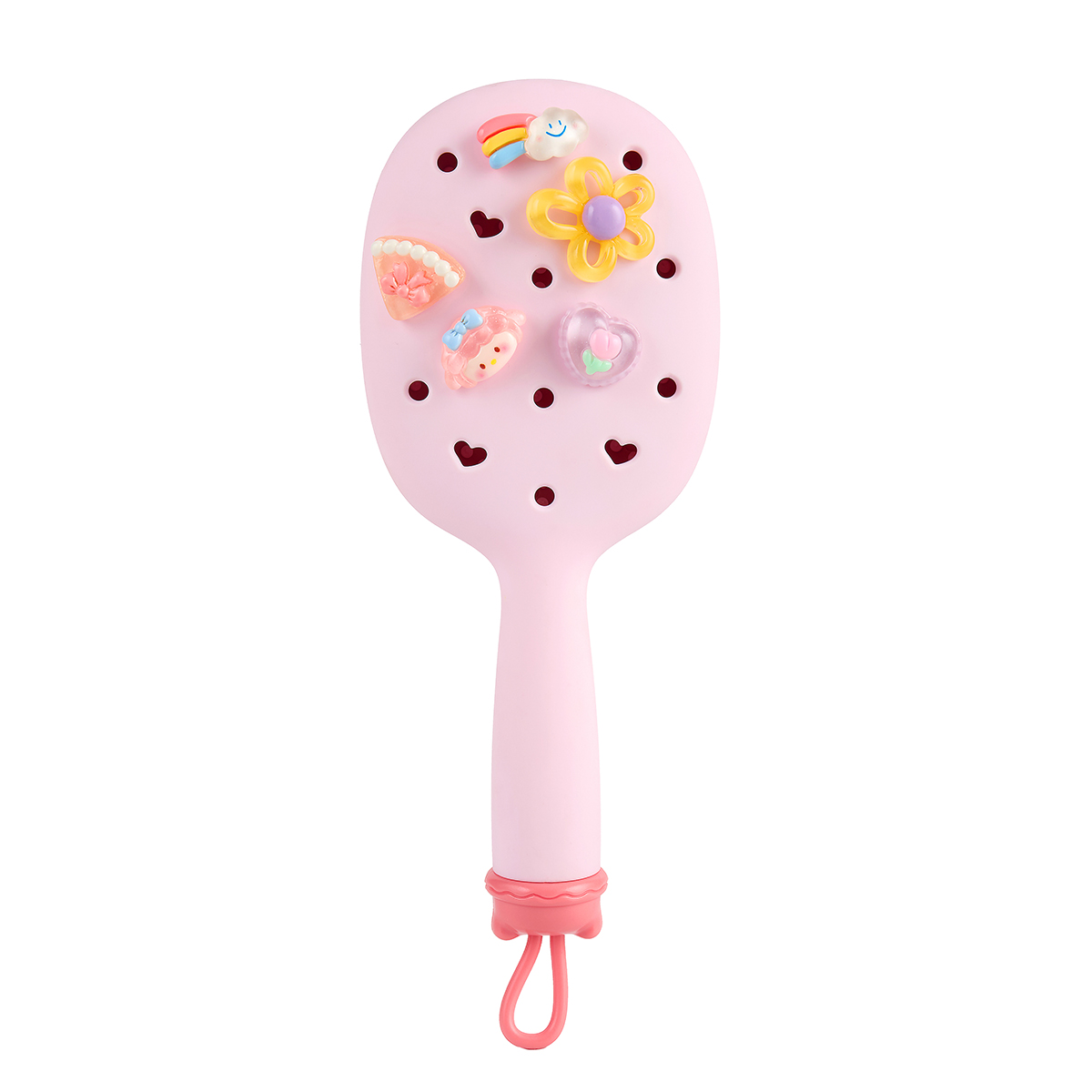 Solomeya Набор украшений для расчески, Радуга, 5 шт./Set of charms for hair brush, Rainbow, 5 pcs. - фото 10