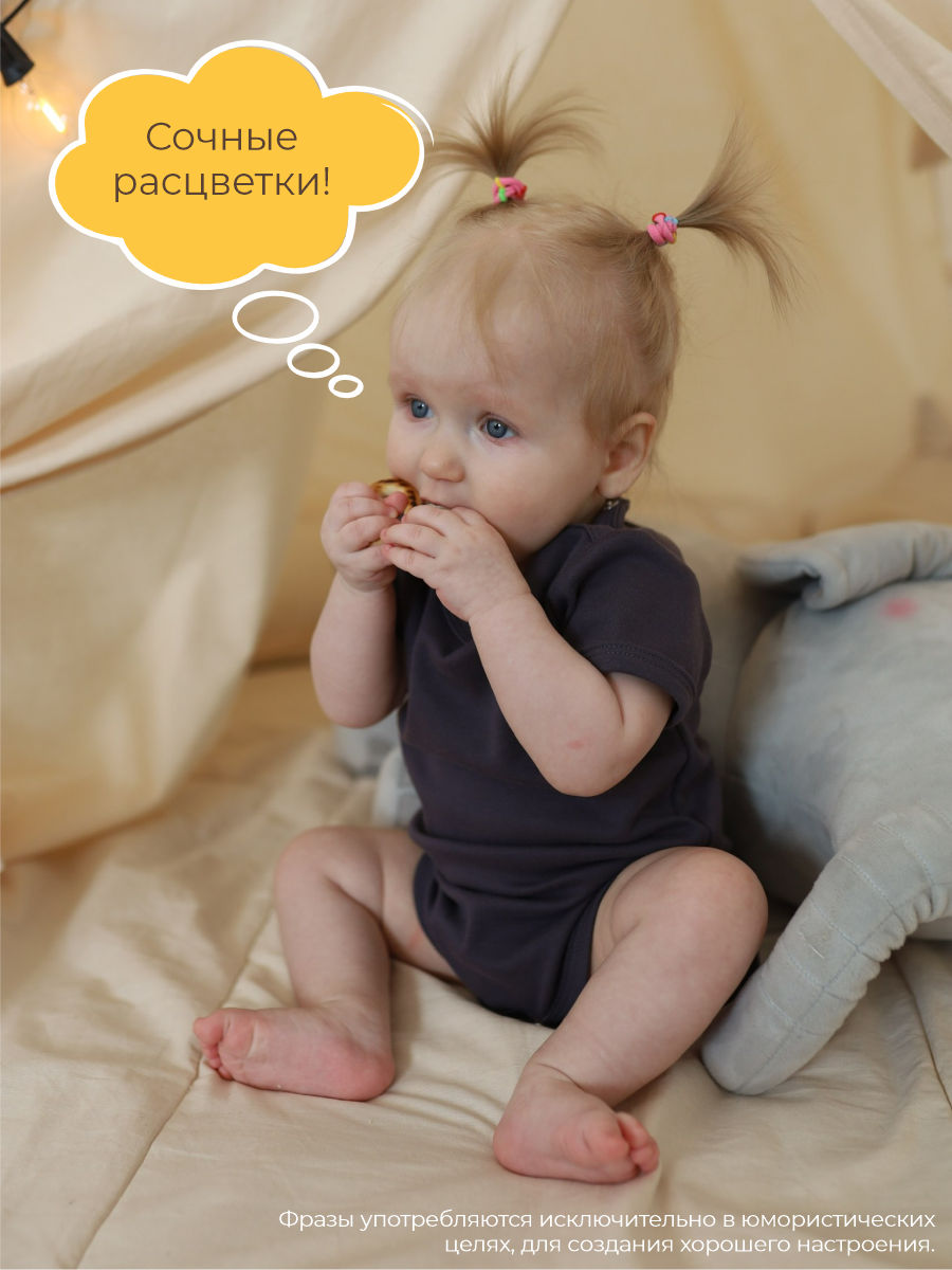 Боди 3 шт ШВЕЙНЫЕ ИСТОРИИ бодигорох_кор - фото 8