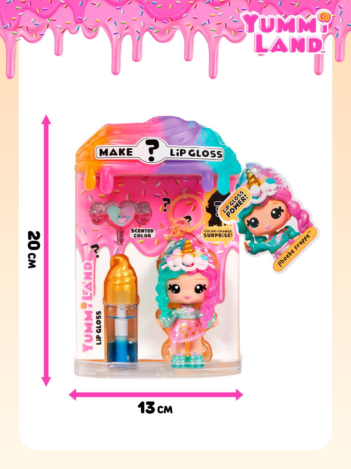 Кукла мини YummiLand Кукла Фиби Фраппе высота 10 см 68749 - фото 8