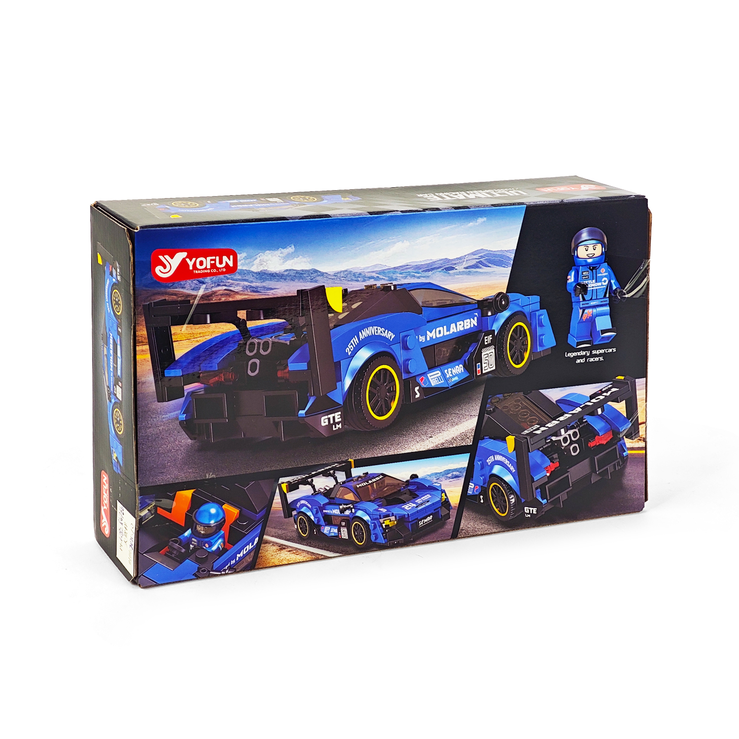 Конструктор Гоночная машина 323 дет. - фото 4