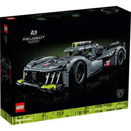 Конструктор LEGO Technic PEUGEOT Le Mans Hybrid блочный