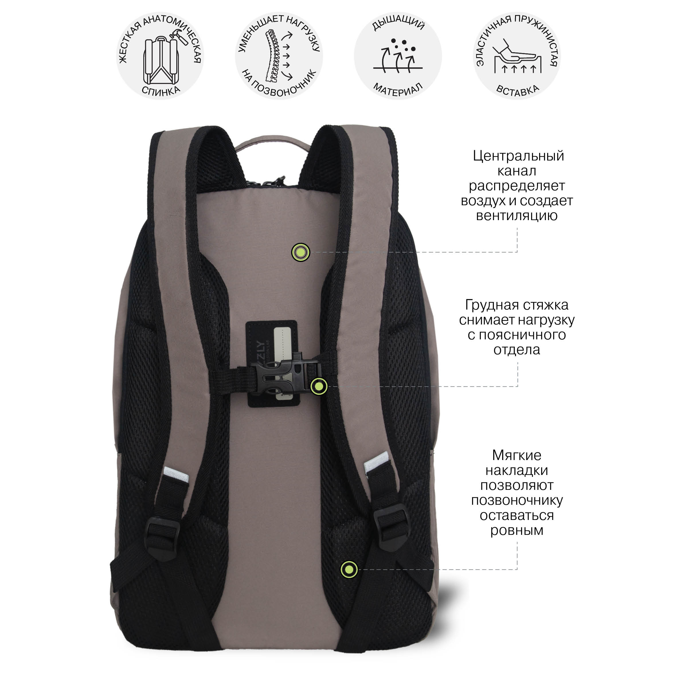 Рюкзак Grizzly для мальчика - фото 9