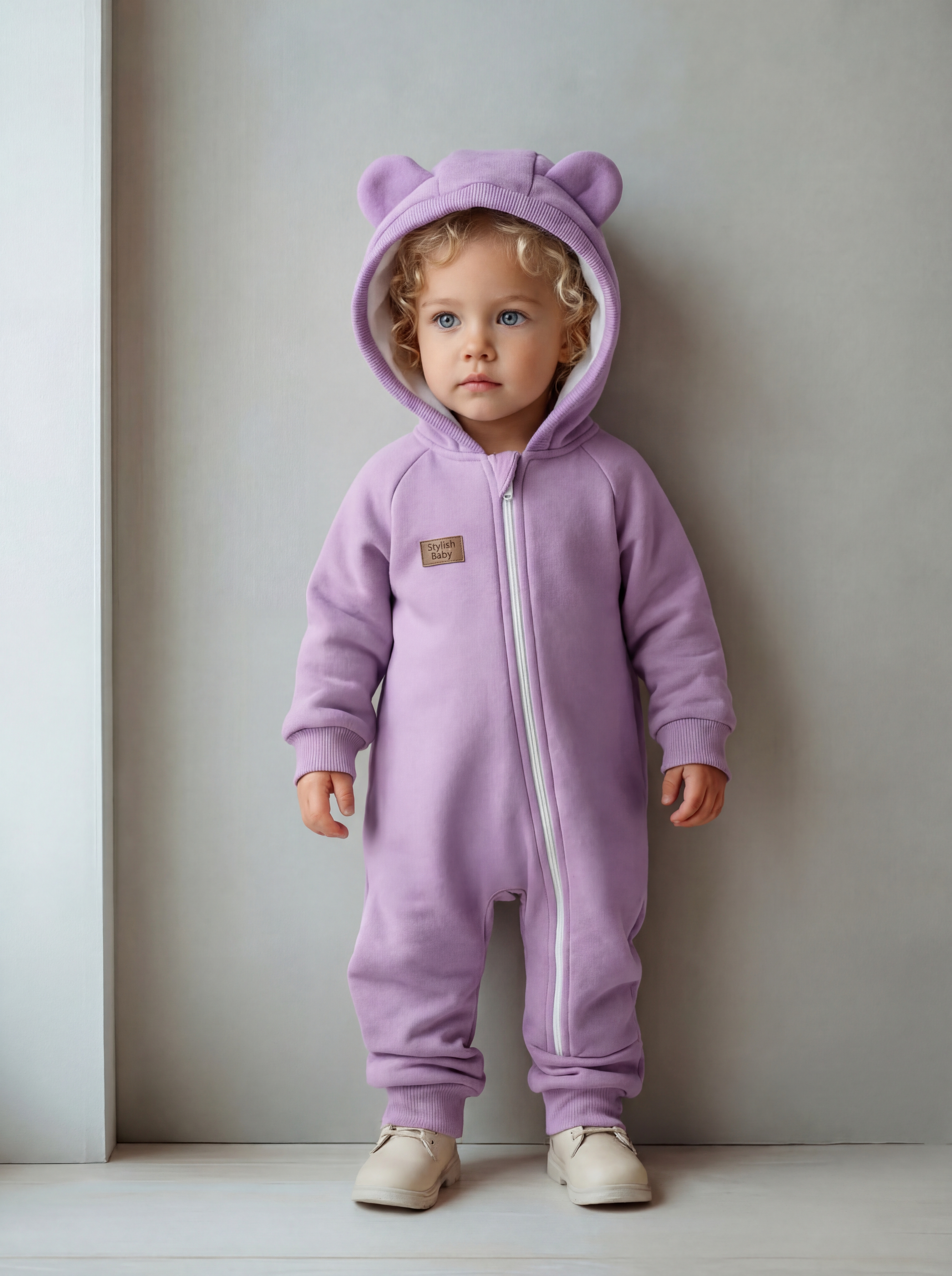 Комбинезон Stylish Baby Комб-02 сиреневый - фото 4