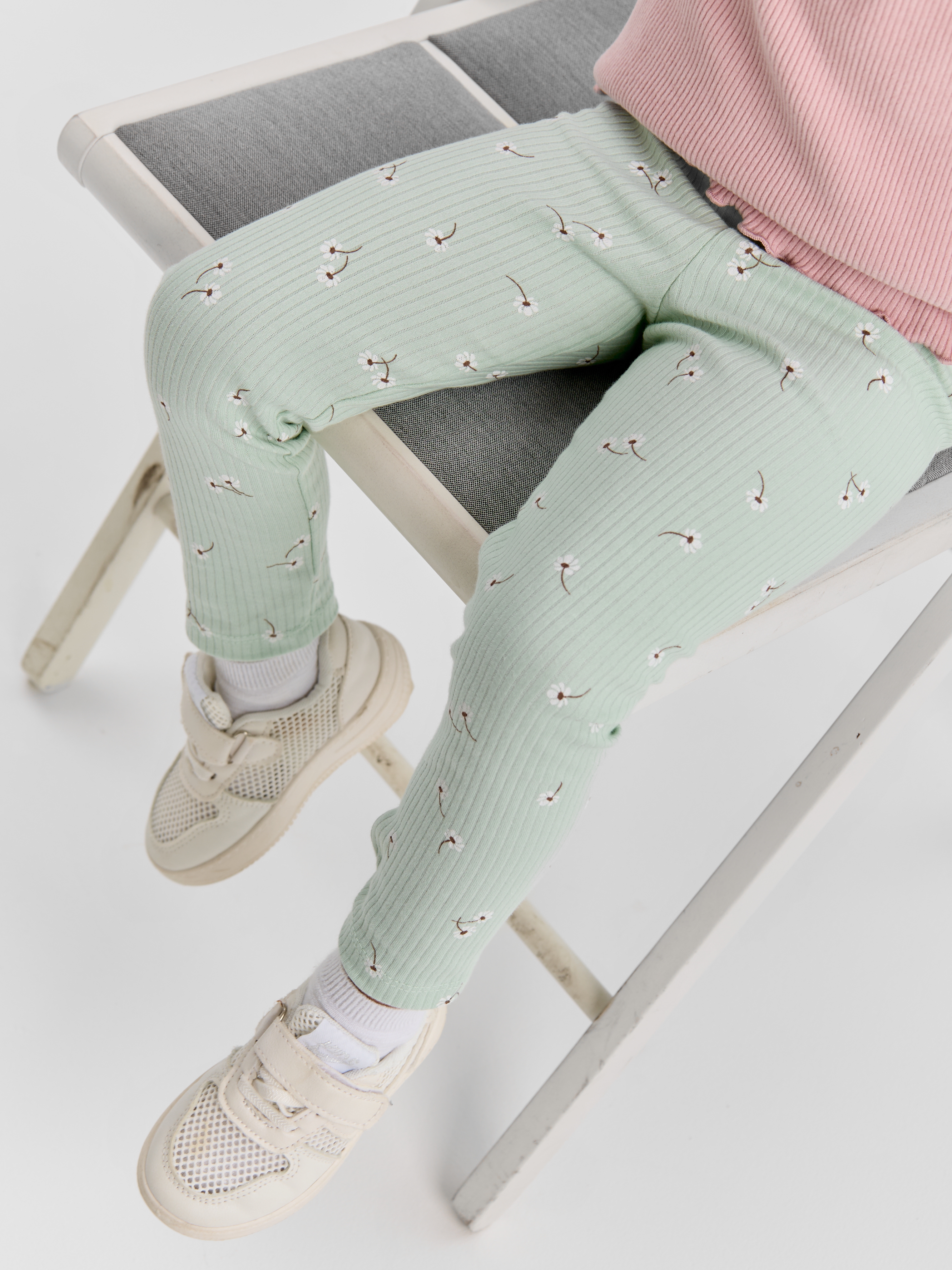 Леггинсы LEVA легинсы для девочки_кофе_нефрит - фото 11