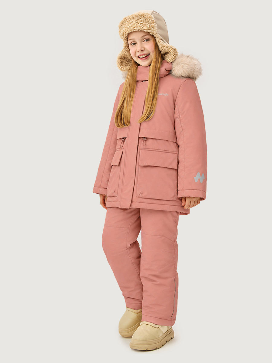 Костюм NIKASTYLE 7з3426 сухая роза - фото 1