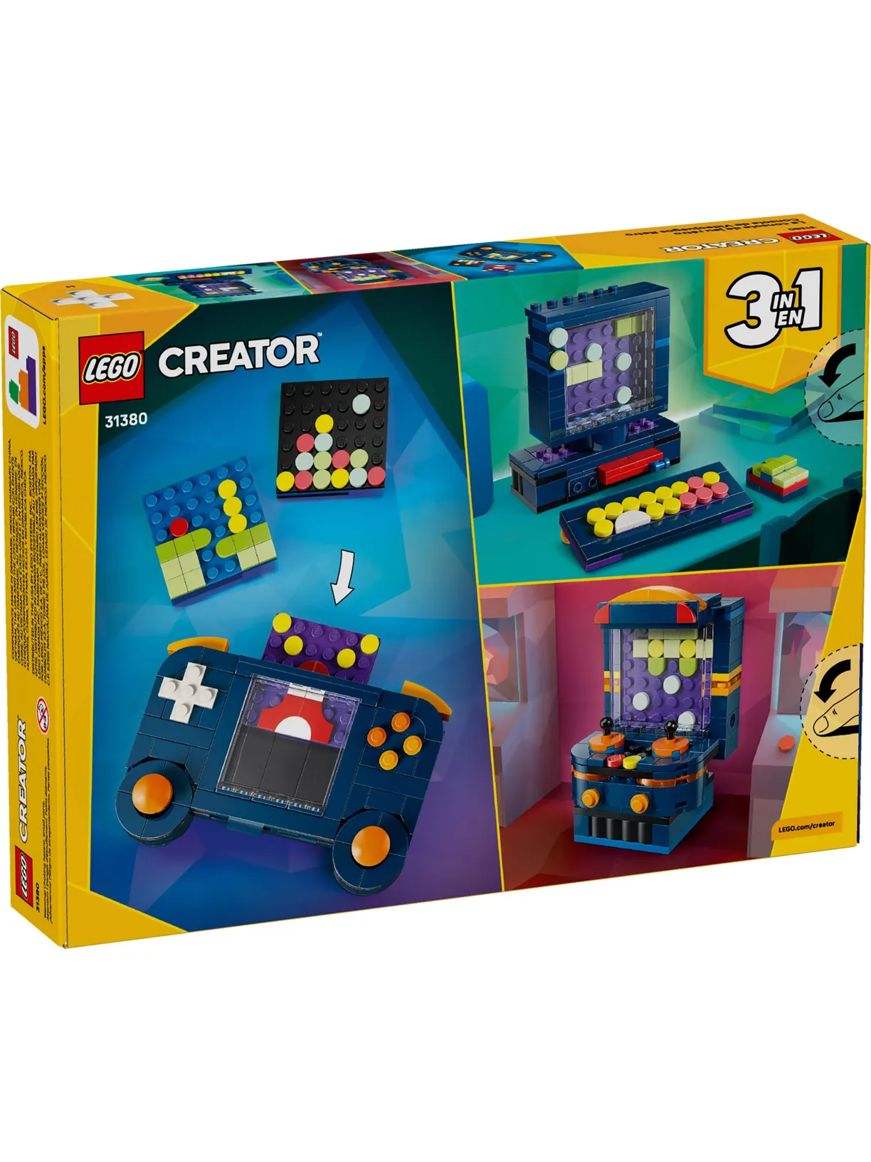 Конструктор LEGO Creator Игровая ретро-консоль 268 дет. - фото 5