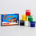 Краски пальчиковые Paw Patrol 6 цв.