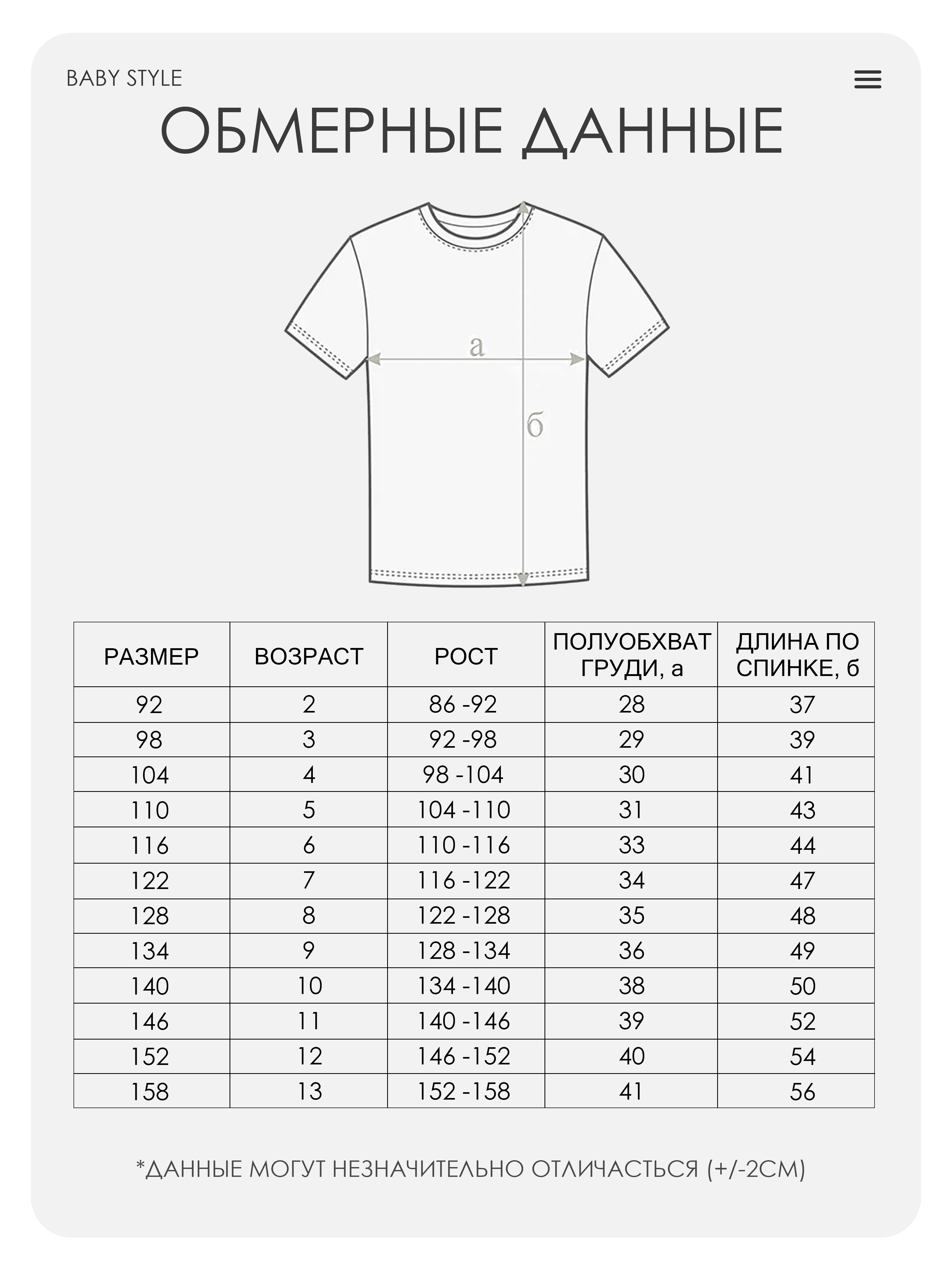 Футболка 5 шт Baby Stylе мм_2012037 - фото 7