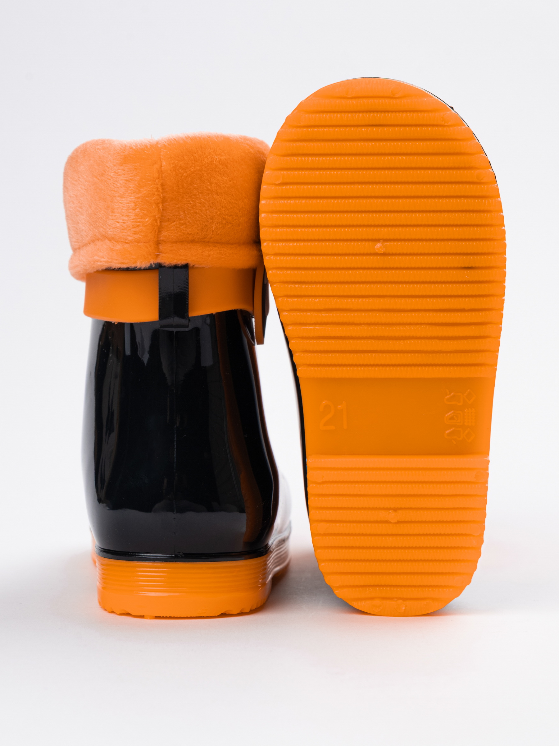 Сапоги резиновые TikkaGo 8U03_2433-1_black-orange - фото 7
