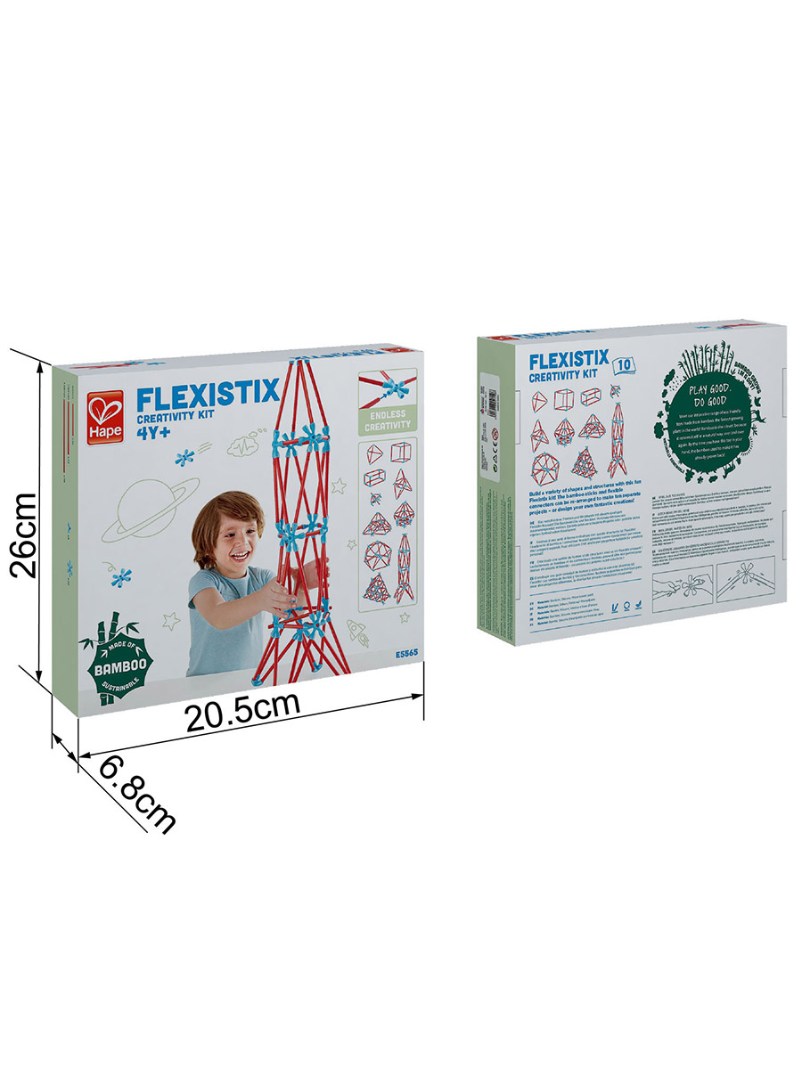 Конструктор Hape Креативный набор кинетический - фото 15