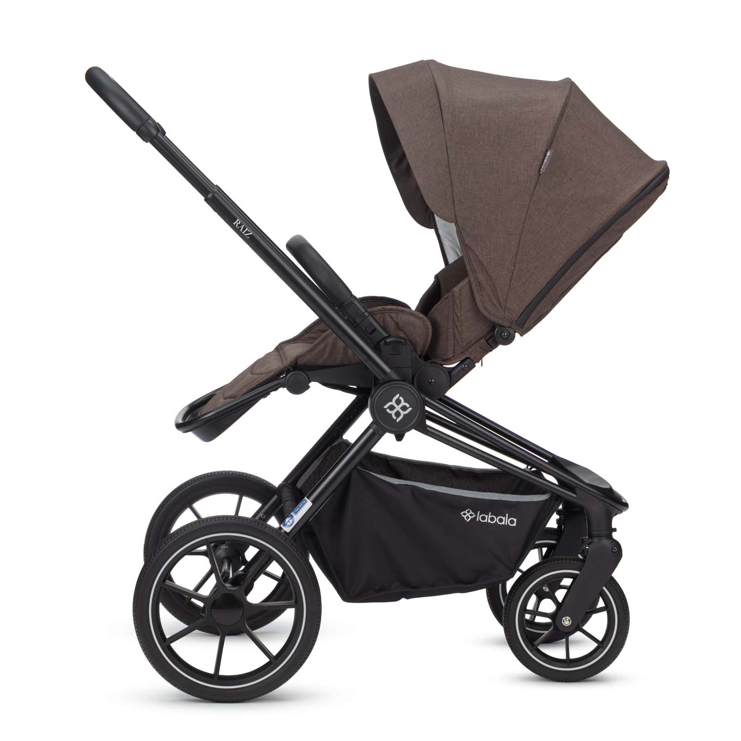 Коляска 2в1 Labala Raiz Choco brown - фото 20