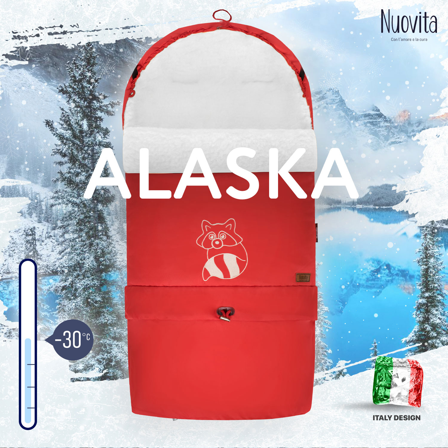 Конверт в коляску Nuovita Alaska Bianco - фото 5