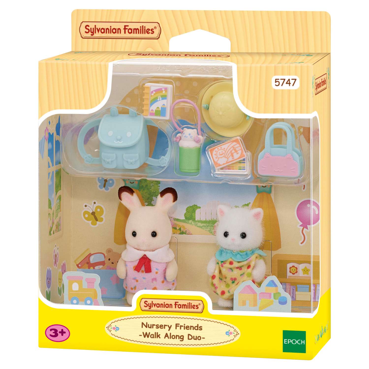 Игровой набор Sylvanian Families Малыши на прогулке - фото 2